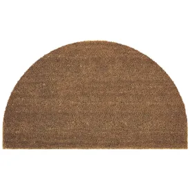 Plain Natural Coir - Half Moon