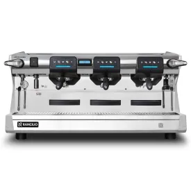 Rancilio Classe 7 USB Tall 3 Group Volumetric Espresso Machine - Ice White