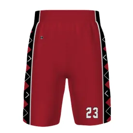 Russell Athletic Youth Freestyle Sublimated Reversible 8" Basketball Shorts