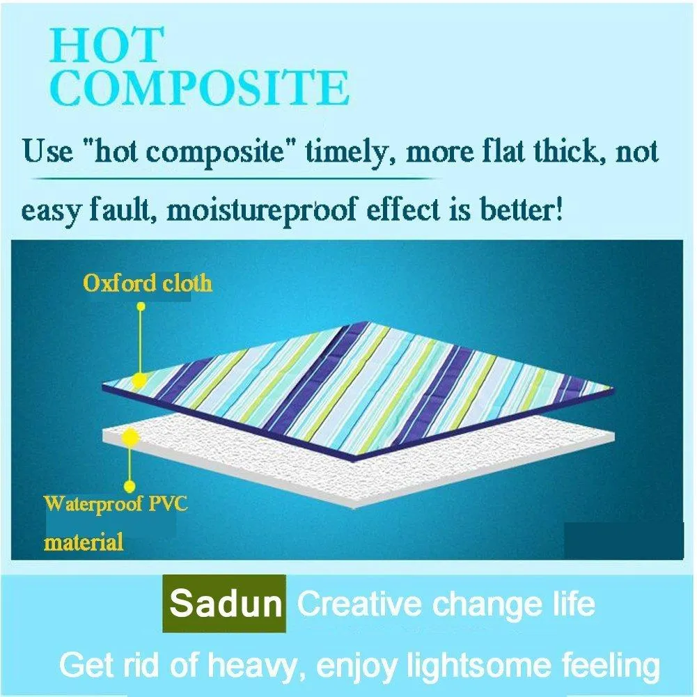 Sadun Foldable Large Camping Picnic Blanket, Waterproof and Sandproof