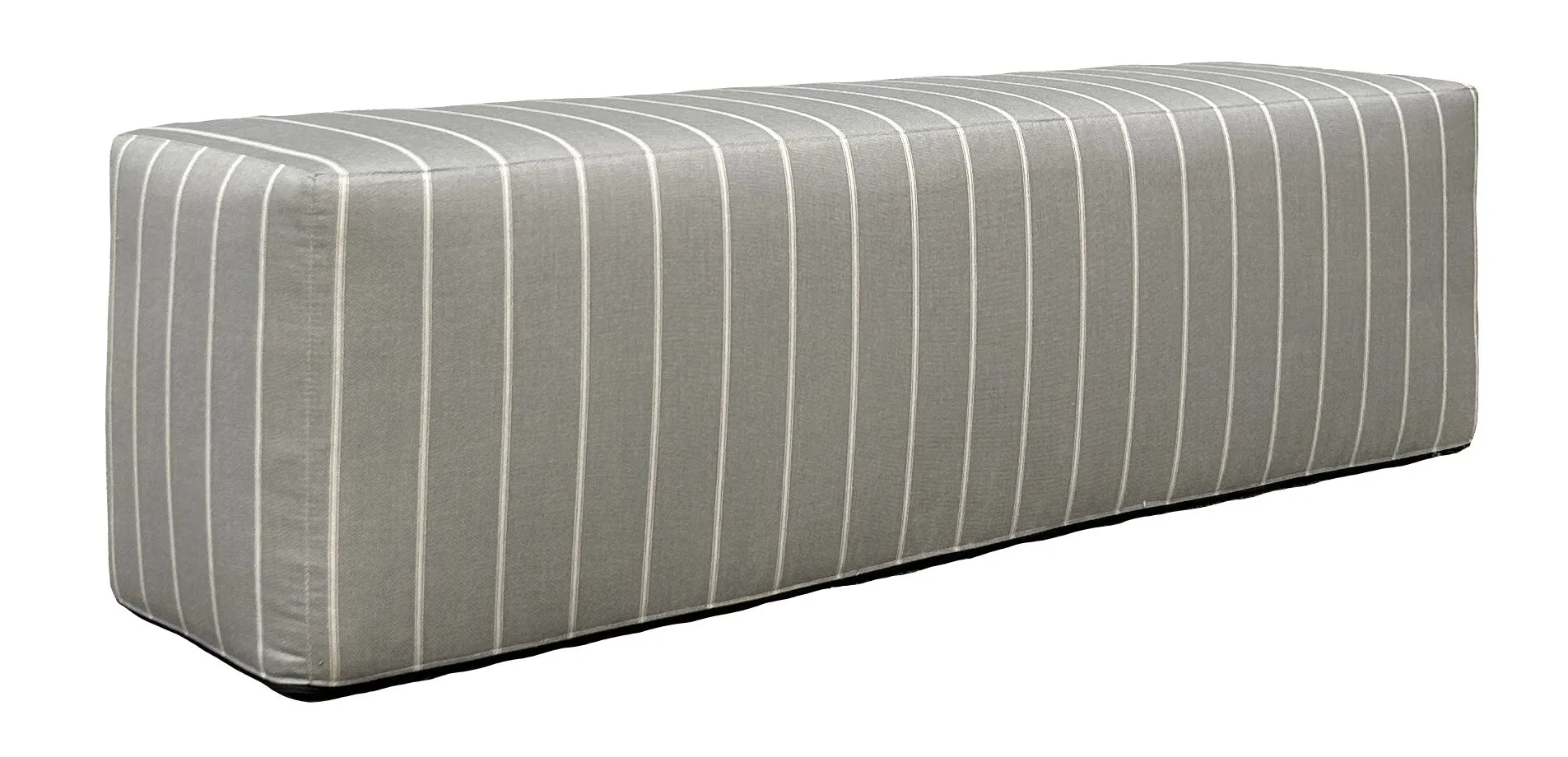 Sunbrella Fabric Bench - Auburn Graphite