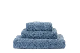 Super Pile Blue Stone Towels by Abyss and Habidecor