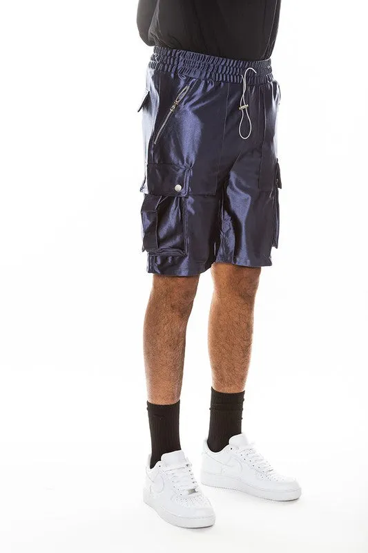 TEEK - Mens Satin Street Cargo Shorts