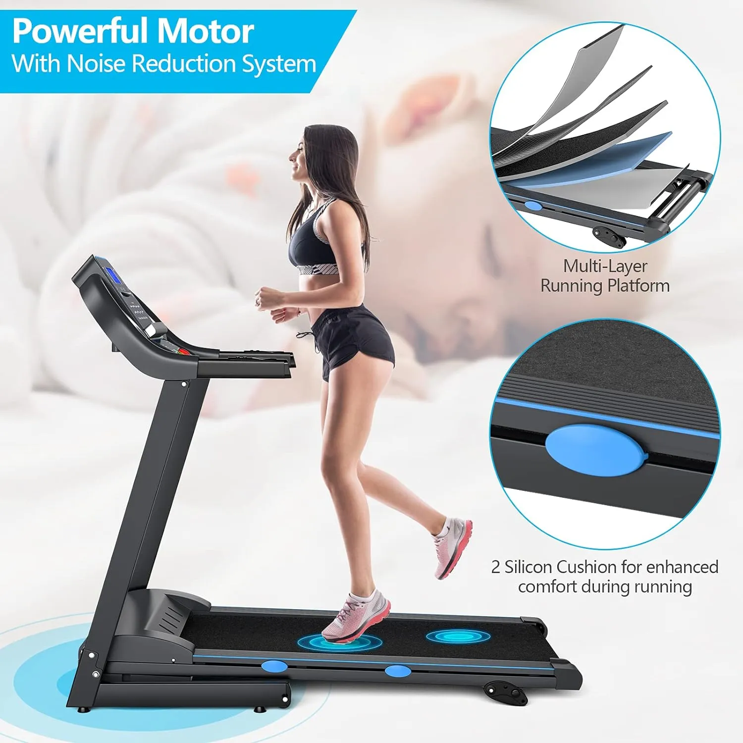 Treadmill 1.5hp