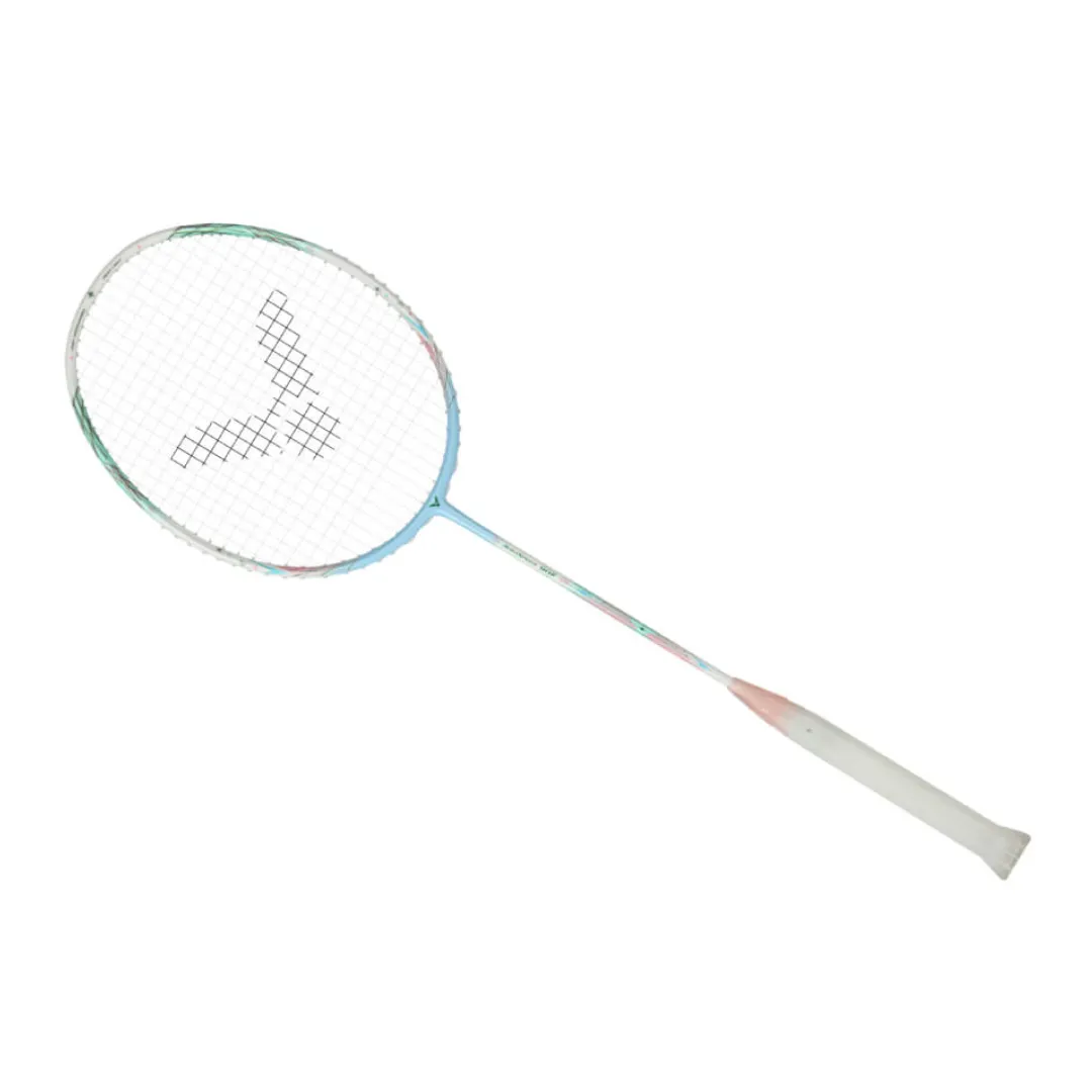 Victor Auraspeed 90F TD Unstrung Badminton Racket [Light Blue]