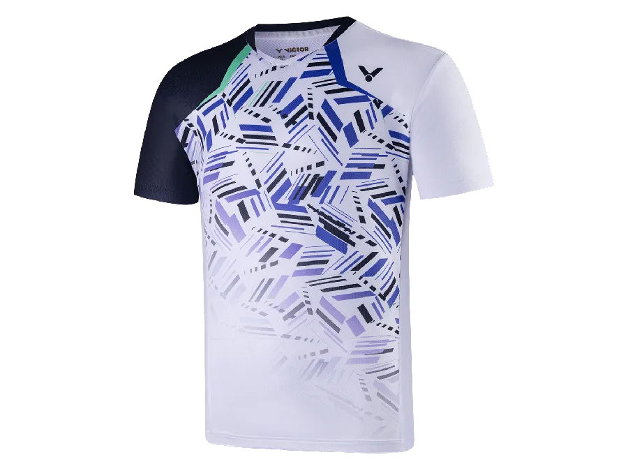 Victor T-25001 A Badminton Men's T-Shirt [White]