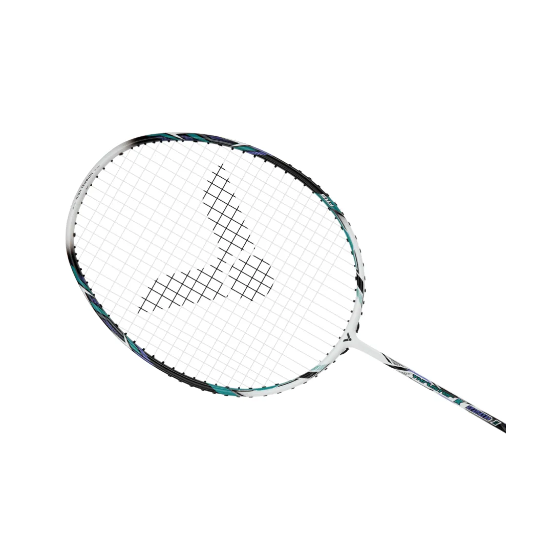 Victor Thruster K 220H II A Strung Badminton Racket [White]