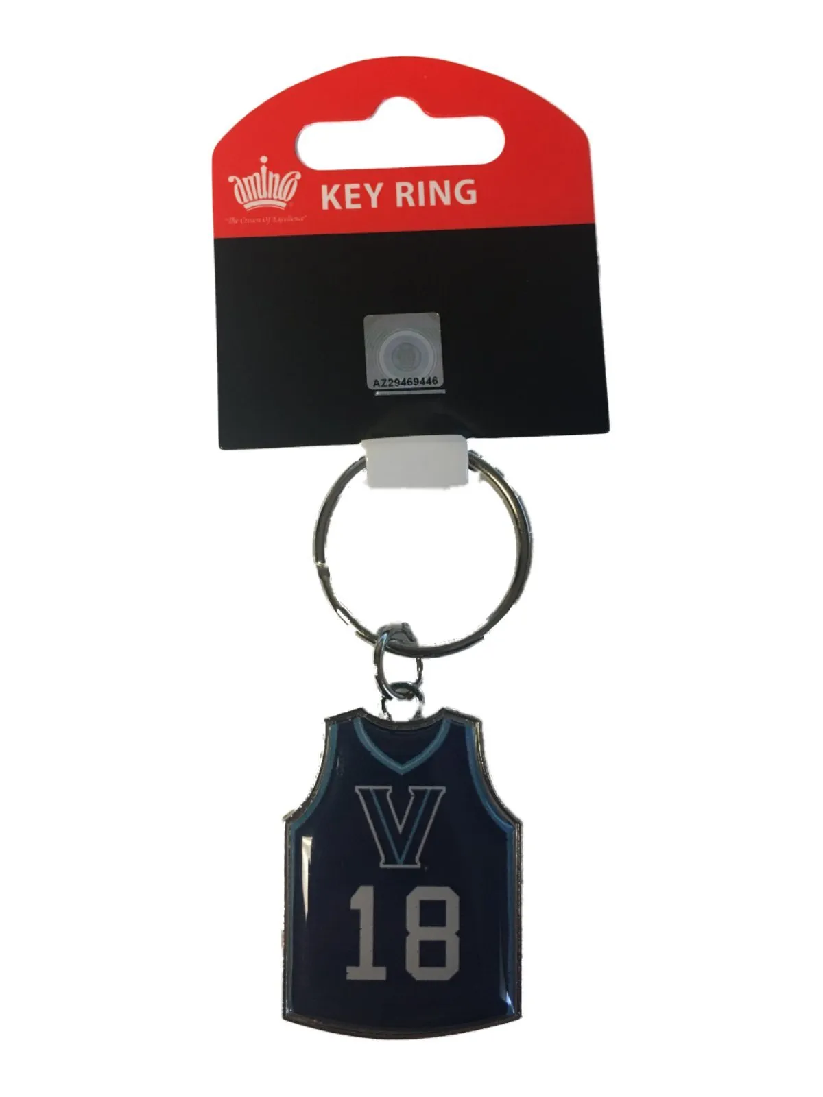 Villanova Wildcats 2018 Men's Basketball National Champions Jersey Keychain