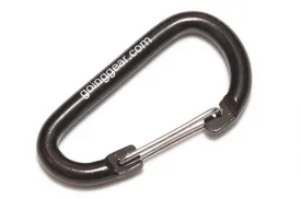 Wire Gate Carabiner - Black