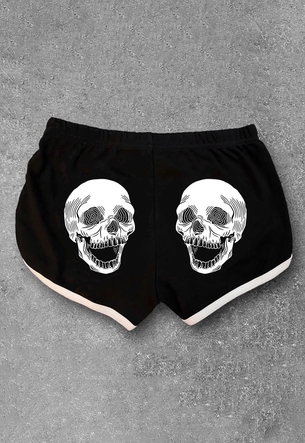 X-RAY SKULL Booty Shorts